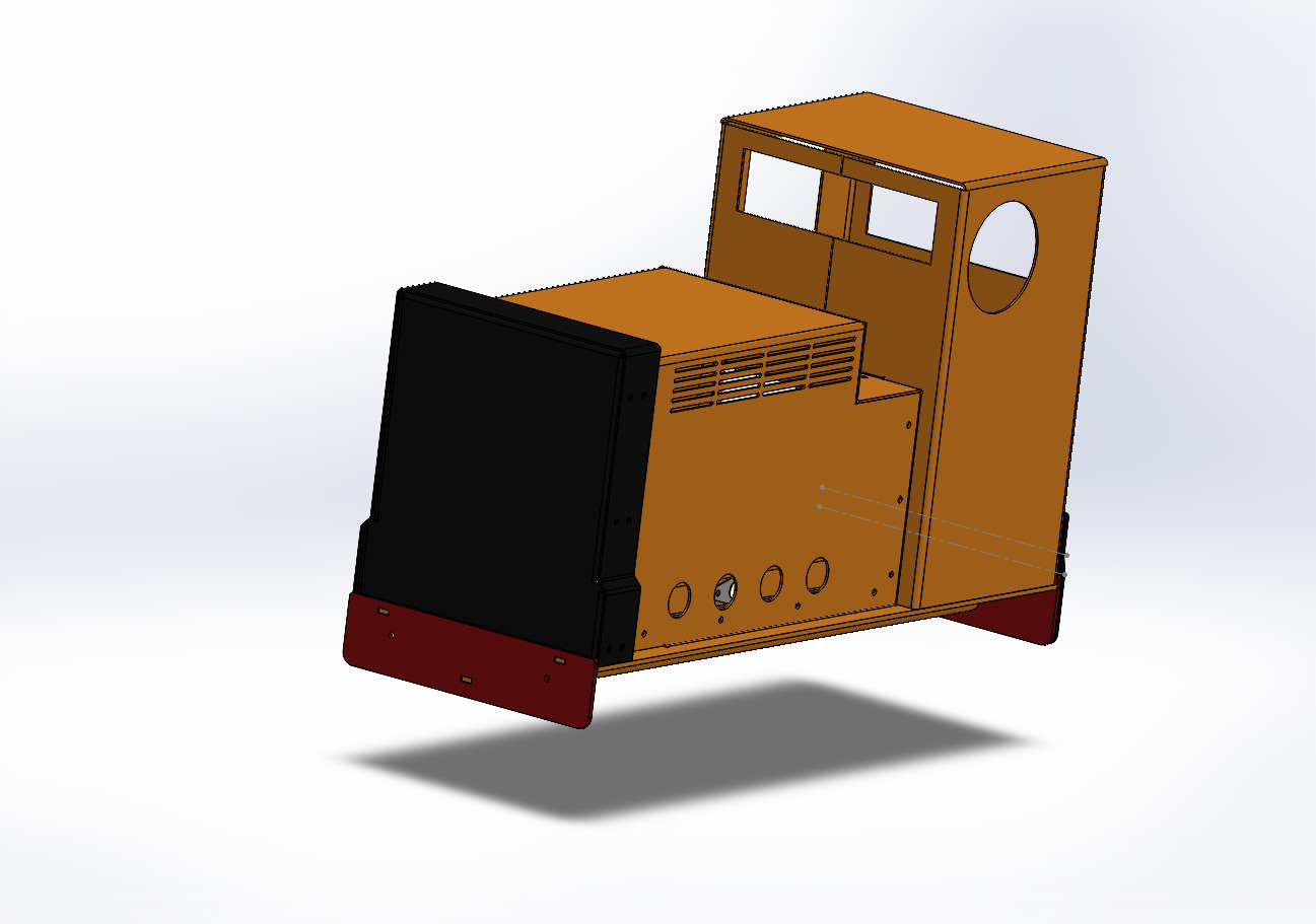5inch Gauge Diesel Outline